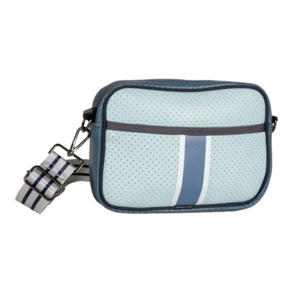 Haute Shore Drew Azure‎ Blue Neoprene Crossbody Bag